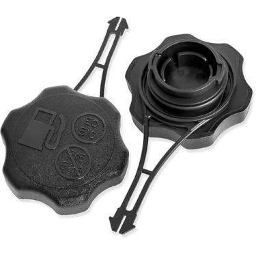 Imagem de Tampa do tanque de combustível do cortador com cordão para cortadores de grama de motor 675Exi 725Exi, peça de reposição nº 594061 (2)