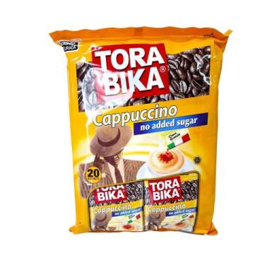 Imagem de Capuccino Instantâneo Pronto Sem Açúcar 20 Sachês Tora Bika