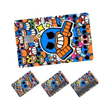 Imagem de Novos Adesivos De Cartão De Crédito Brawl Stars De Desenho Animado 4pc