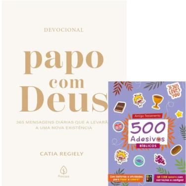 Imagem de Kit Papo Com Deus 365 Mensagens Diárias + Livro extra - Kit de Livros,