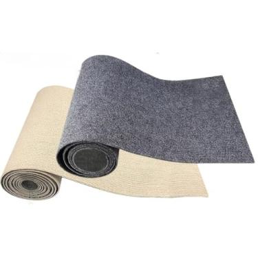 Imagem de Arranhador Adesivo GRANDE em Carpete para Gato - Protetor de Sofá Cama Box e Parede - 40x100cm, 40x200cm(40x200cm (Bege))