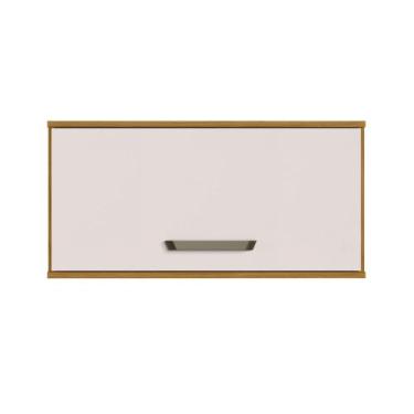 Imagem de Armário Geladeira 80cm 1 Porta Criare Freijo Off Acetinado - SSX Multi