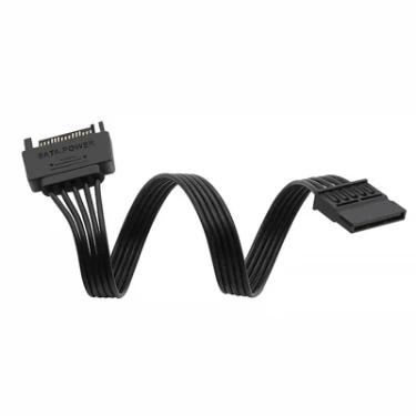 Imagem de Extensor Cabo Sata 15 Pinos, 30cm, Macho Para Femea, Extensão Sata