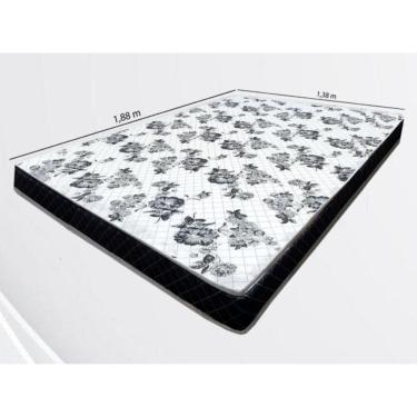 Imagem de Colchão Casal 138cm D20 14cm Resistente e Barato