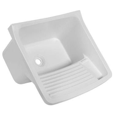 Imagem de Tanque Plástico Astra para Lavar Roupa 58x52x32cm 40 Litros