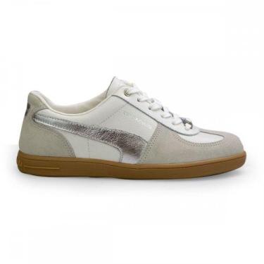 Imagem de Tenis Cravo & Canela 1612cc Casual Feminino, Branco, 37