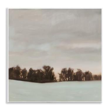 Imagem de Stupell Industries Design de arte de parede Sundown Snow Scene Wall Plaque por Megan Lightell, 12 x 12