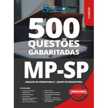 Imagem de Caderno de Questões MP-SP - Analista de Promotoria II - Agente de Prom