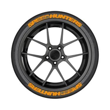 Imagem de Adesivos De Letras Para Pneus De Carro 3D Speedhunters, 2 Peças, À Pro