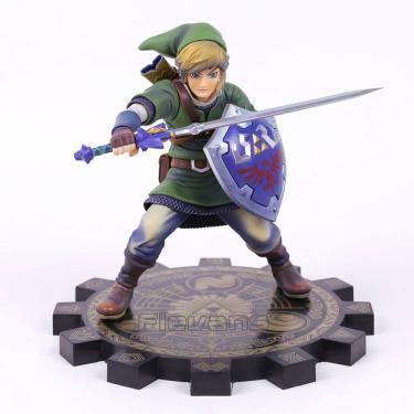 Imagem de Action Figure Link The Legend Of Zelda Game Nintendo Estatua Boneco 22Cm