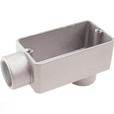 Imagem de Condulete Fixo 1.1/2" Tipo "lb" - Com Tampa / Sem Rosca / Sem Pintura Tramontina