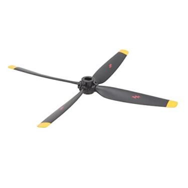 Imagem de Xixian Raddle de Hélice de Lâmina Preta para Wltoys Xk A280, Plástico RC Airplane Peças de Peças de Peças de Peças de Acesso Substituição Com Alta Resistência e Durabilidade