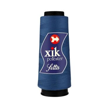 Imagem de Linha para costura setta xik 120 poliéster 2000 jardas - cor 0162 à 04