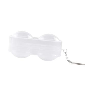 Imagem de Dynwave Suporte para bolas de tênis de mesa, recipiente rígido com chaveiro, capa protetora para bolas de tênis de mesa para áreas internas e externas