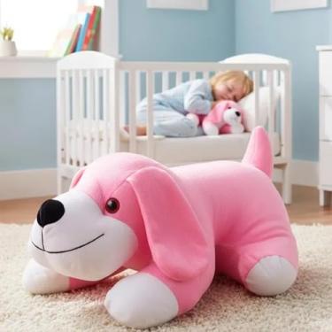 Imagem de Cachorrinho Pelúcia 43cm Antialérgico Rosa