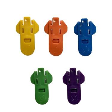 Imagem de Pacote com 6 abridores manuais de latas de refrigerante e cerveja de plástico para bebidas