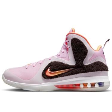 Imagem de Nike Lebron Ix Masculino, Rosa real/veludo multicolorido, 9