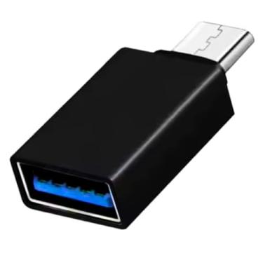 Imagem de Adaptador USB para Tipo C, Colocar Mouse Macbook, OTG, Compatível com iPhone 15 16 17, Android, Notebook, PS5, Switch 1 e 2, Teclado, HD, Controle Gamer, Transferência Rápida, USB Tipo C para tipo A