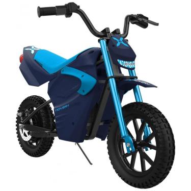 Imagem de Moto Elétrica Infantil para Trilha a Bateria 24V até 14 km, h 250W Idade Rec 13 Anos, Hover, Azul