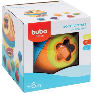 Imagem de Brinquedo Infantil Bola De Formas E Encaixe Baby Buba
