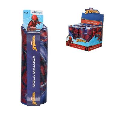 Imagem de Mola Maluca de Plástico Grande Spiderman - Tudo em Caixa