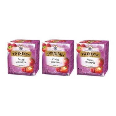 Imagem de 30 Sachês, Chá Twinings, Frutas Silvestres - 11681, Frutas Silvestres