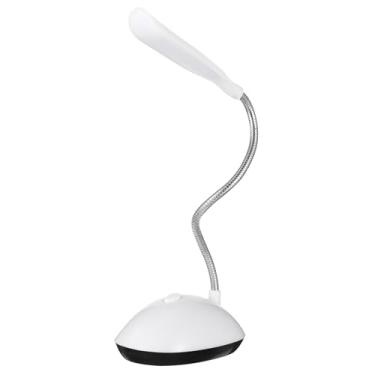 Imagem de Lâmpada de mesa portátil com luz LED para leitura leve e design para uso em escritório doméstico