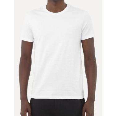 Imagem de Camiseta Calvin Klein Jeans Masculina Crewneck Essentials Branca, M/M