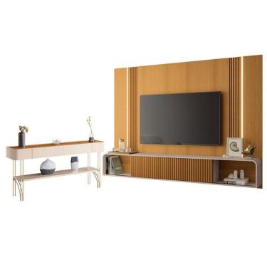 Imagem de Home Suspenso Empire E Aparador Vivant Cinamomo Off White - Hb Móveis