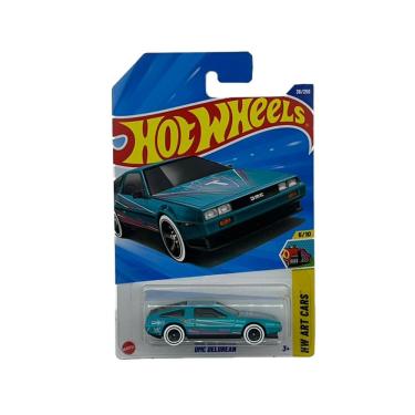 Imagem de Miniatura Carro DMC Delorean HW Art Cars 1:64 Hot Wheels