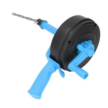 Imagem de Luocute Ferramentas de de Drenagem de Modo Duplo, Broca de Drenagem de Aço Manganês 65 para Pia e Desbloqueio, Encanamento para Cozinha, Banheiro e Pia de Chuveiro, para Banheiro, (10m/32,8 pés)