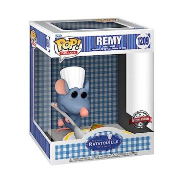 Imagem de Funko Pop! Deluxe: Disney Ratatouille – Remy com Ratatouille #1209 – Boneco de vinil exclusivo