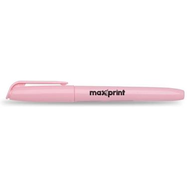 Imagem de Caneta Marca Texto Lumis Pastel Maxprint Rosa - 12 Un