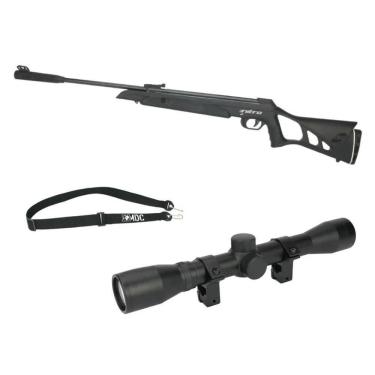 Imagem de Carabina Cbc Nitro-x 1000 5,5mm + Luneta 4x32 + Bandoleira