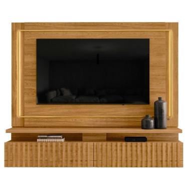 Imagem de Painel Suspenso Tv 75 Polegadas Gaia Cumaru Madetec