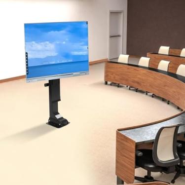 Imagem de Suporte de TV de teto motorizado ajustável, suporte de TV de parede para TV, serve na maioria das TVs de 26 a 70 polegadas, com controle remoto e design de controle de interruptor, 730-1730 mm (730)