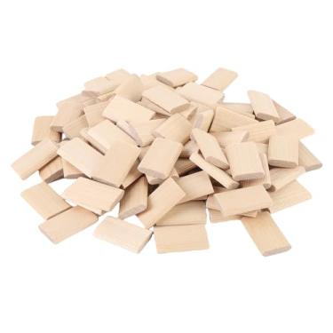 Imagem de WALFRONT 100 Peças de Madeira Maciça Tenons Móveis Conjunta Gabinete Fazendo Quadro Engenharia Faia Marcenaria Emenda Conectores