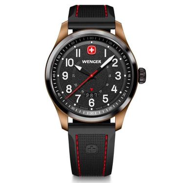 Imagem de Relógio Suíço Wenger Terragraph Preto e Bronze 01.0541.124-Masculino