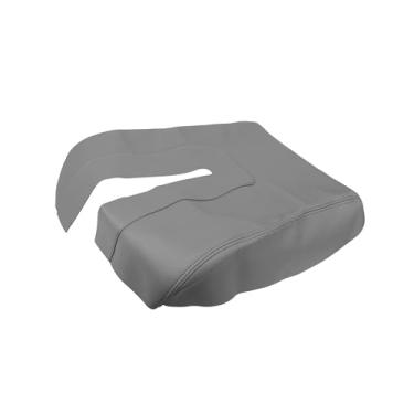 Imagem de Motoforti Tampa do console central do carro, apoio de braço, capa protetora de microfibra de couro de substituição para Toyota Tundra 2014-2019 cinza de longa duração