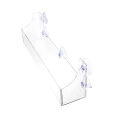 Imagem de GLEAVI Suporte de ventosa de acrílico para refrigerador de cerveja, bebidas, geladeira, ventosa para lojas de conveniência, porta de geladeira