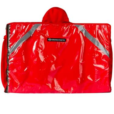 Imagem de Mochila Térmica Delivery Entrega Pizza 60 Litros Vermelho