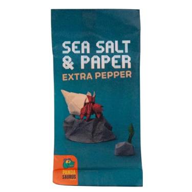 Imagem de Pandasaurus Games Sea Salt & Paper: Expansão de jogo de cartas Extra Pepper – Adicione 12 cartas de efeito para novas regras dinâmicas e reviravoltas surpreendentes para crianças e adultos, idades 8+