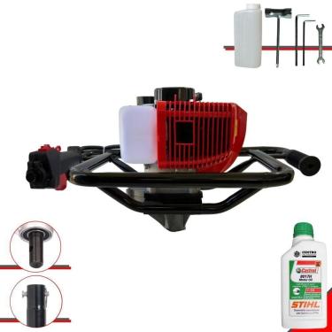 Imagem de Perfurador Anmax à Gasolina 2,2hp S/ Broca + óleo Stihl