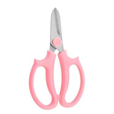 Imagem de Tesoura de poda de jardim com alça confortável, tesoura floral profissional de aço premium