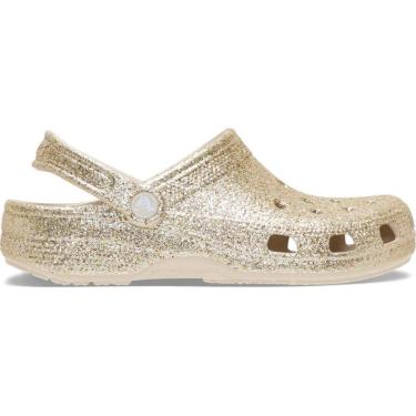 Imagem de Sandália Crocs Classic Chunky Glitter Clog Sandstone-Unissex