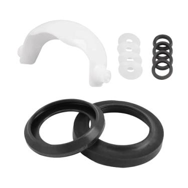 Imagem de Milageto Kit de Vedação para Válvula de Esgoto - Peças de Reposição para Vaso Sanitário - Conjunto de Válvula de Água Profissional e a Vazamentos -