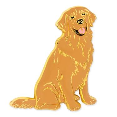 Imagem de PinMart Broche de lapela - Broche esmaltado 3D para amantes de cães, animais fofos, mochila, chapéu, memorial de animal de estimação, presente de dono de cachorro, colecionável divertido, acessório de