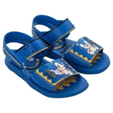 Imagem de Grendene Sonic Gold 22593 - Sandália Papete Infantil Menino-Masculino