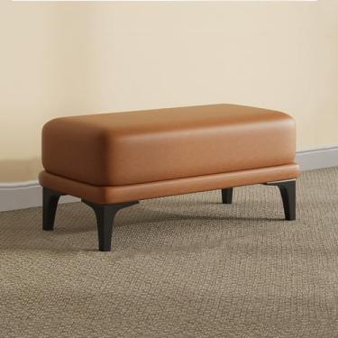 Imagem de AkosOL Banco de fim de cama para sofá, sala de estar, bancos de cabeceira, banco de entrada, banco de pé, banco de janela estofado, cadeira longa de lazer