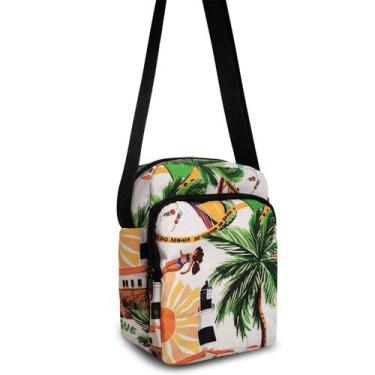 Imagem de Bolsa Transversal alça Shoulder Bag Regulagem estampado ..Rio Mini Poc